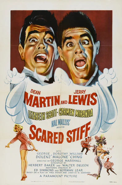 Scared Stiff and The Caddy Movie on DVD 1 Scared Stiff and The Caddy Movie on DVD