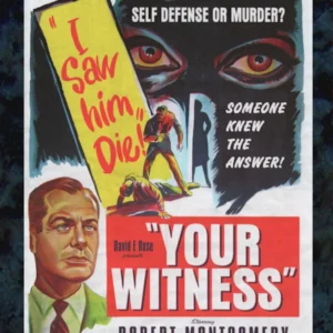 Your Witness Movie on DVD (1950)
