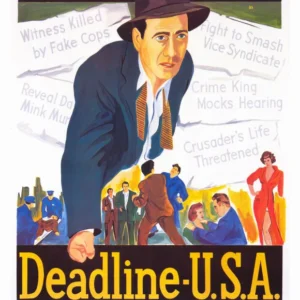 Deadline USA Movie on DVD (1952)