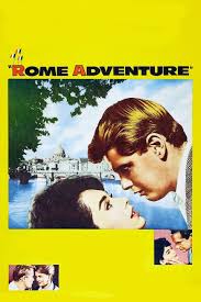 Rome Adventure Movie on DVD (1962)