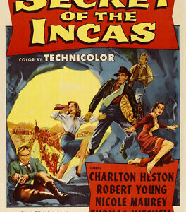 Secret of the Incas Movie on DVD (1954)