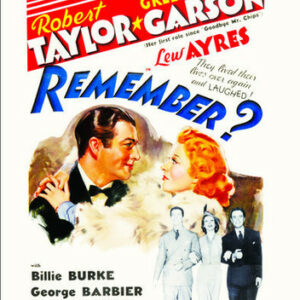 Remember Movie on DVD (1939)