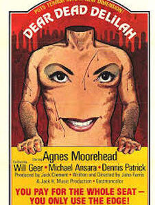 Dear Dead Delilah Movie on DVD (1972)