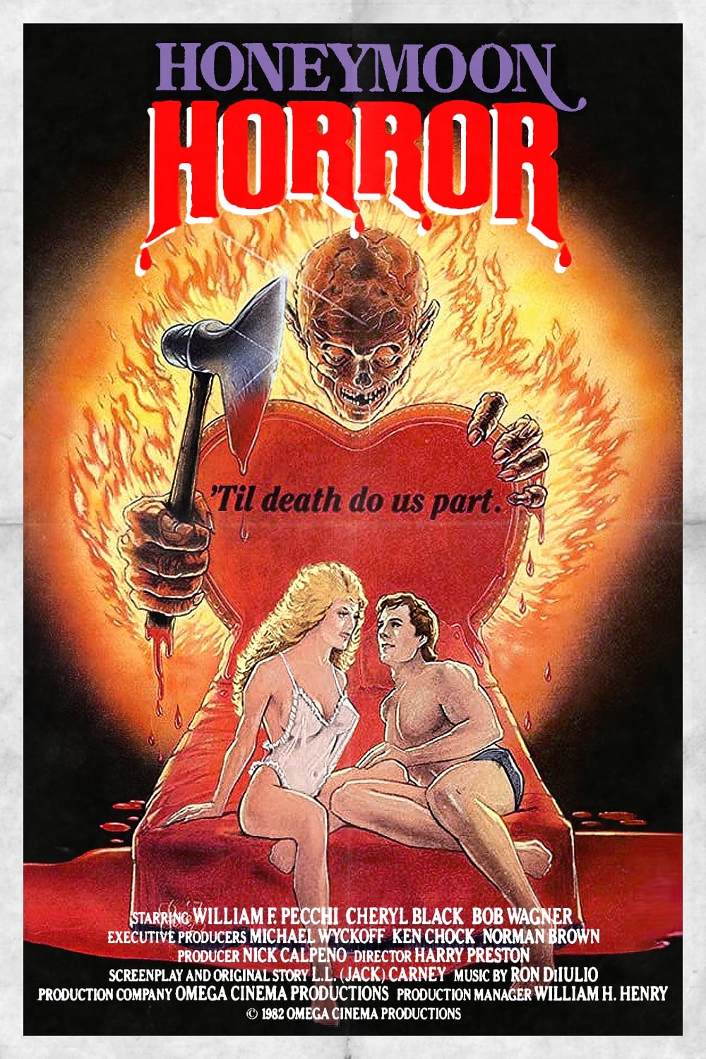 Honeymoon Horror Movie on DVD (1982) 1 Honeymoon Horror Movie on DVD (1982)
