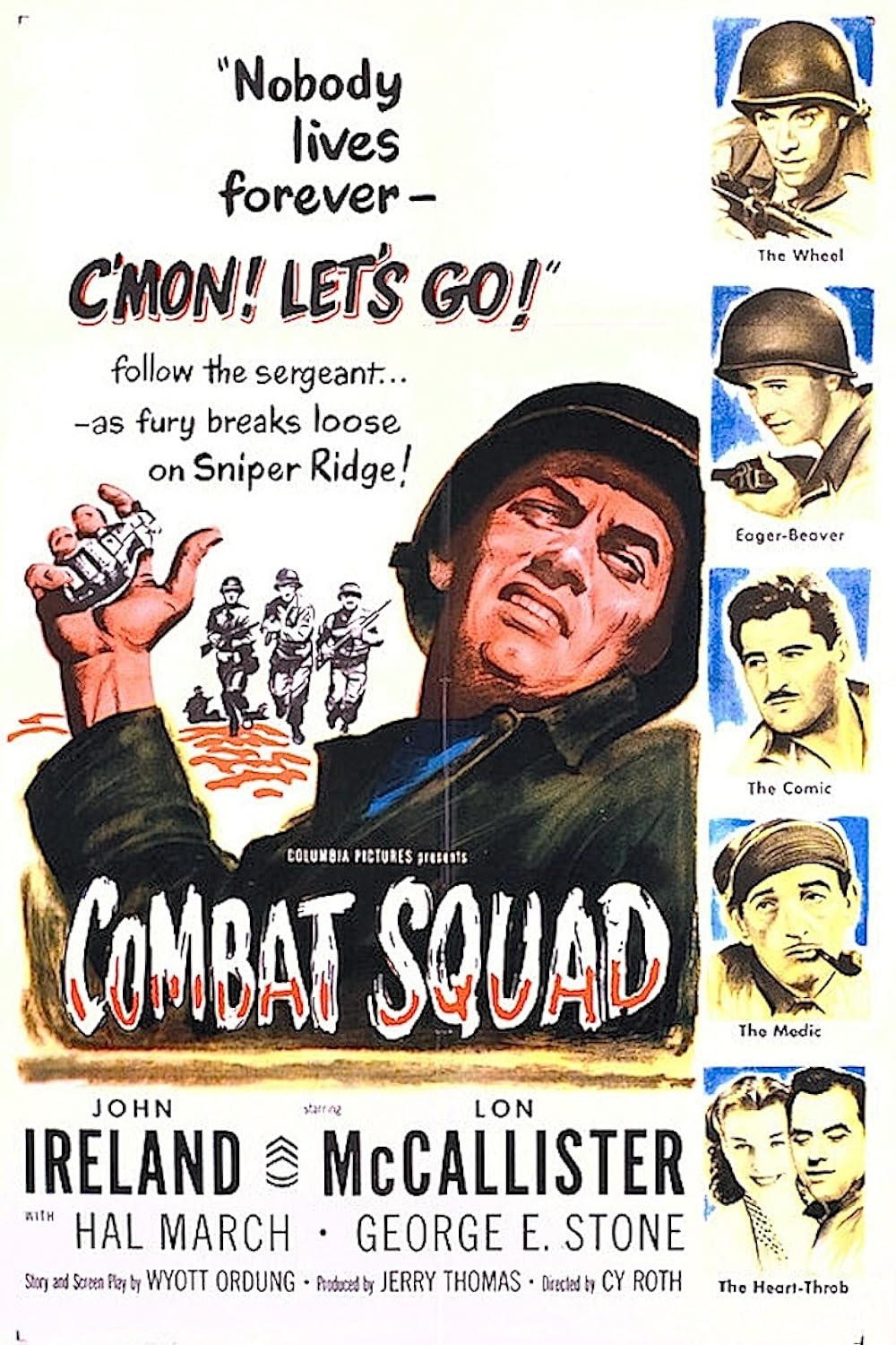 Combat Squad Movie on DVD (1953) 1 Combat Squad Movie on DVD (1953)