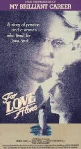 For Love Alone Starring Sam Neill Movie on DVD (1986)