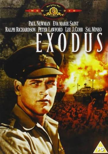 Leon Uris Exodus Movie on DVD (1960) 1 Leon Uris Exodus Movie on DVD (1960)