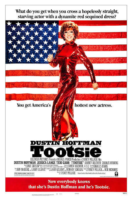 Tootsie 1982 Starring Dustin Hoffman Movie on DVD $9.99 1 Tootsie 1982 Starring Dustin Hoffman Movie on DVD $9.99
